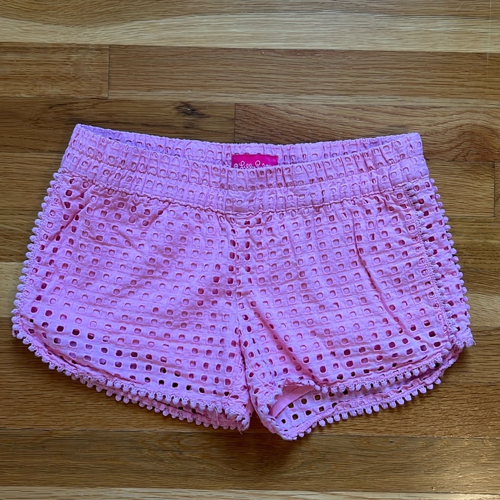 EUC Lilly Pulitzer for Target eyelet shorts